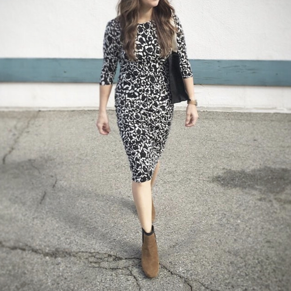NWT Wukogals midi Bodycon Dress